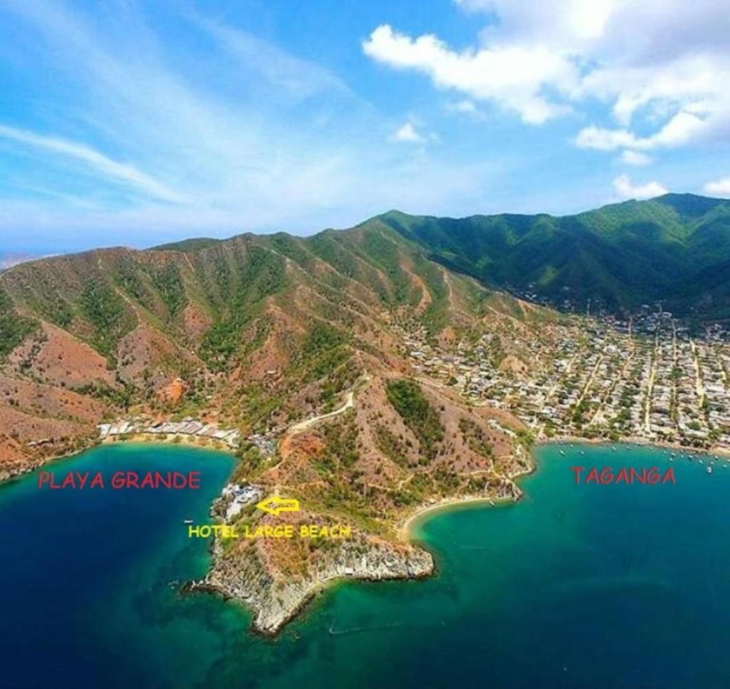 Hotel Large Beach Taganga Exterior photo